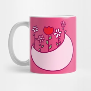 Moon Flowers Mug